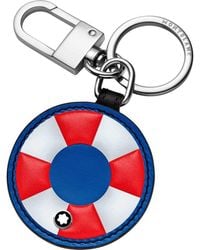 Montblanc - Meisterstuck Soft Grain Life Ring Key Fob - Lyst