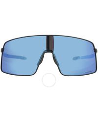 Oakley - Sutro Ti Prizm Sapphire Shield Sunglasses Oo6013 601304 36 - Lyst