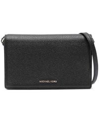 Michael Kors - Medium Jet Set Leather Crossbody Bag - Lyst