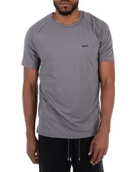 BOSS - Logo Detailed Crew Neck T-Shirt - Lyst