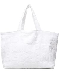 DSquared² - Twin Beach Logo Shopping Bag Tote - Lyst