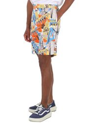 Moschino - Bermuda City Print Shorts - Lyst