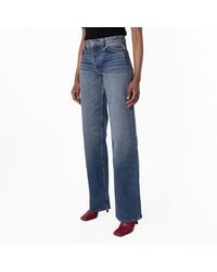 Bally - Wide-Leg Cotton Denim Jeans - Lyst