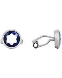 Montblanc - Masters Of Art Homage To Pierre-Auguste Renoir Steel Cufflinks - Lyst