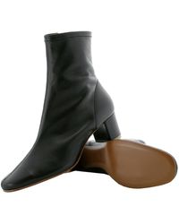 BY FAR - Leather Sofia Ankle Boots - Lyst