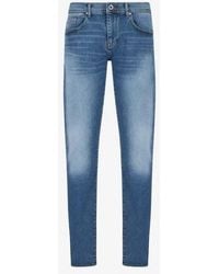 ARMANI EXCHANGE - J13 Slim Fit Denim Jeans - Lyst