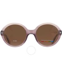 Polaroid - Core Polarized Bronze Oval Sunglasses Pld 4114/s/x 05kc/sp 54 - Lyst