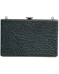 Dolce & Gabbana - Leather Clutch Evening Crossbody Bag - Lyst