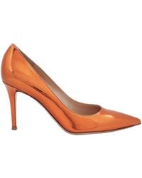 Gianvito Rossi - Ladies 85 Mm Leather Pumps, Brand Size 37.5 Us - Lyst