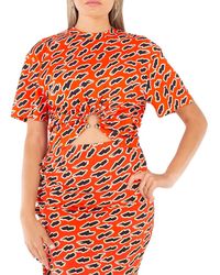 Rabanne - Ladies Flash Haut Short-Sleeve Top - Lyst