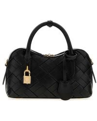 Stella McCartney - Quilted Leather Top Handle Bag - Lyst