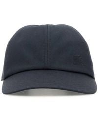 Burberry - Ekd Embroidered Cotton Baseball Cap - Lyst