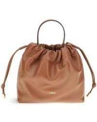 Chloé - Chlo Lambskin Leather Shoulder Bag - Lyst