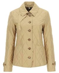 Burberry - Diamond Quilted Thermoregulated Jacket - Lyst