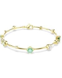 Swarovski - Constella-Tone Plated Crystal Bracelet - Lyst