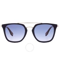 Marc Jacobs - Blue Shaded Gold Navigator Sunglasses Marc 270/s 0807/1v 51 - Lyst