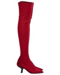Ferragamo - Over-The-Knee Stretch Boots - Lyst