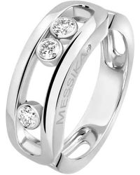 Messika - Move 18K Diamond Ring - Lyst