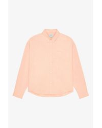 Givenchy - Long Sleeves Shirt With Pocket Powder, Brand Size 42 (Us - Lyst