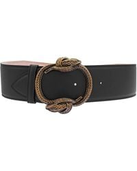 Roberto Cavalli - Ladies Snake Buckle Belt, Cm - Lyst