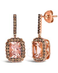 Le Vian - Ladies Peach Morganite Earrings Set - Lyst