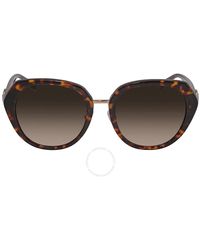COACH - Brown Gradient Butterfly Sunglasses  512013 55 - Lyst