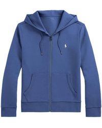 Polo Ralph Lauren - Double Knit Polo-Pony Hoodie - Lyst