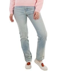 KENZO - Medium Stone Denim Jeans, Waist - Lyst