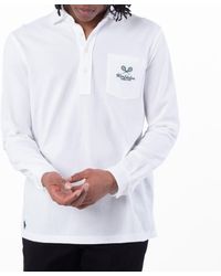 Polo Ralph Lauren - Wimbledon Classic Fit Mesh Polo Shirt - Lyst