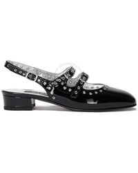 CAREL PARIS - Ladies Patent Queen Slingback Mary Janes, Brand Size 37 (Us - Lyst