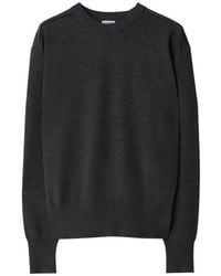 Burberry - Lightweight Crew-Neck Wool Jumper - Lyst