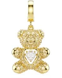 Swarovski - Idyllia Mixed Cuts Teddy Charm - Lyst