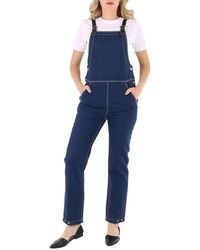 Burberry - Ladies Dark Canvas Jumpsuit, Size 2 (Us - Lyst