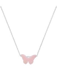 Kylie Harper - Sterling Opal Butterfly Necklace - Lyst