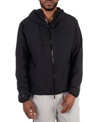 Moncler - Foreant Short Hooded Down Jacket, Brand Size 6 - Lyst