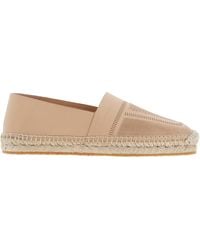 Ferragamo - Seda Leather Espadrilles - Lyst