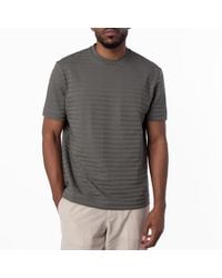 Emporio Armani - Asv Jacquard Jersey T-Shirt - Lyst