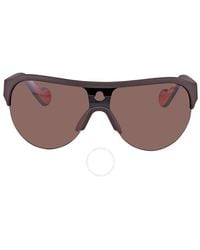 Moncler - Mirrored Roviex Sport Sunglasses Ml0049 49l 00 - Lyst