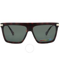 Polaroid - Polarized Browline Sunglasses Pld 6179/s 0086/uc 58 - Lyst