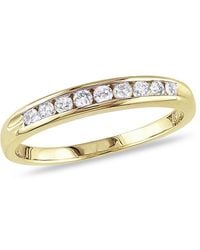 Amour - 1/4 Ct Tw Channel Set Diamond Anniversary Band - Lyst