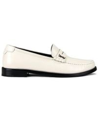 Saint Laurent - Le Loafer Penny Slippers, Brand Size 43 Us - Lyst