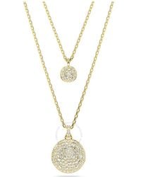 Swarovski - Meteora Layered Pendant - Lyst