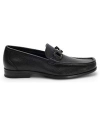 Ferragamo - Leather Loafers - Lyst