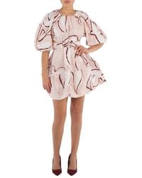 Aje. - Whimsical Dove Psychedelia Cut Out Mini Dress, Brand Size 6 (Us - Lyst