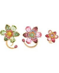 Swarovski - Idyllia Mixed Cuts Crystal Ear Cuff Set (3) - Lyst