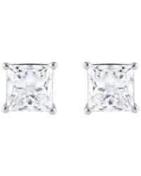 Brilliant Diamond - 14Kt 1.00 Carat Lab Grown Diamond Stud Earrings For - Lyst