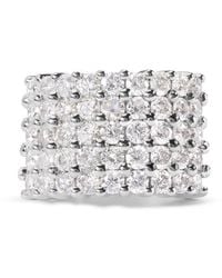 Haus of Brilliance - 14K 4.0 Cttw Diamond 5 Row Ring Band (I-J Color, I1-I2 Clarity) - Lyst