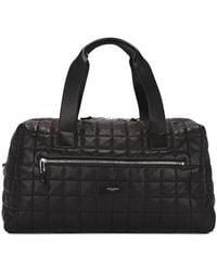 Saint Laurent - Nuxx L Padded Leather Duffle Bag - Lyst