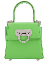 Ferragamo - Ladies Micro Iconic Top Handle Bag - Lyst