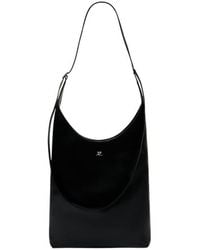 Courreges - Calfskin Shoulder Bag - Lyst